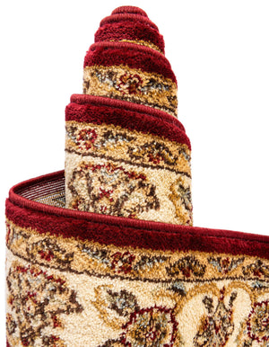 Red 6' 1 x 6' 1 Voyage Round Area Rug