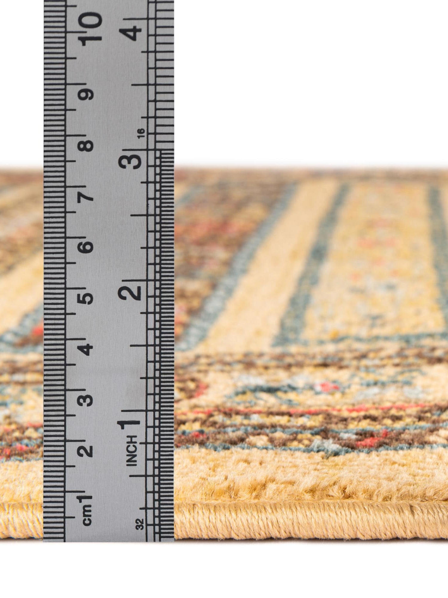 Tan 6' 1 x 6' 1 Fars Round Area Rug 100% Polypropylene Unique Traditional Carpet for Classical Living, Dining Room & Office Spaces for Sale at Rug Engine