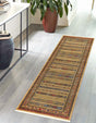 Tan 2' 7 x 10' Fars Runner Area Rug 100% Polypropylene Unique Traditional Carpet for Classical Living, Dining Room & Office Spaces for Sale at Rug Engine