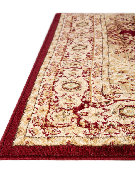 Red 10' x 13' 1 Versailles Rectangle Area Rug Classic Traditional Motif Indoor Carpet for Hallways, Dining Rooms, Bedrooms, Living Room, Office for Sale at Rug Engine