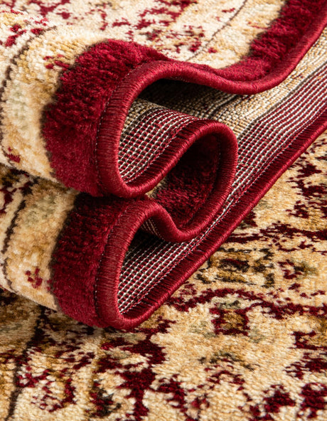 Red 10' x 13' 1 Versailles Rectangle Area Rug Classic Traditional Motif Indoor Carpet for Hallways, Dining Rooms, Bedrooms, Living Room, Office for Sale at Rug Engine