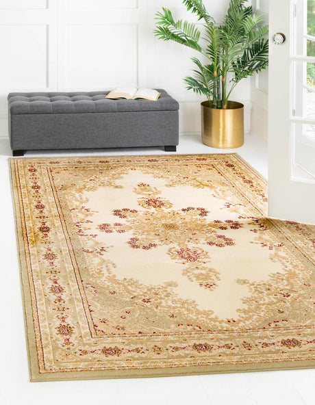Cream 2' 2 x 3' 1 Versailles Rectangle Area Rug