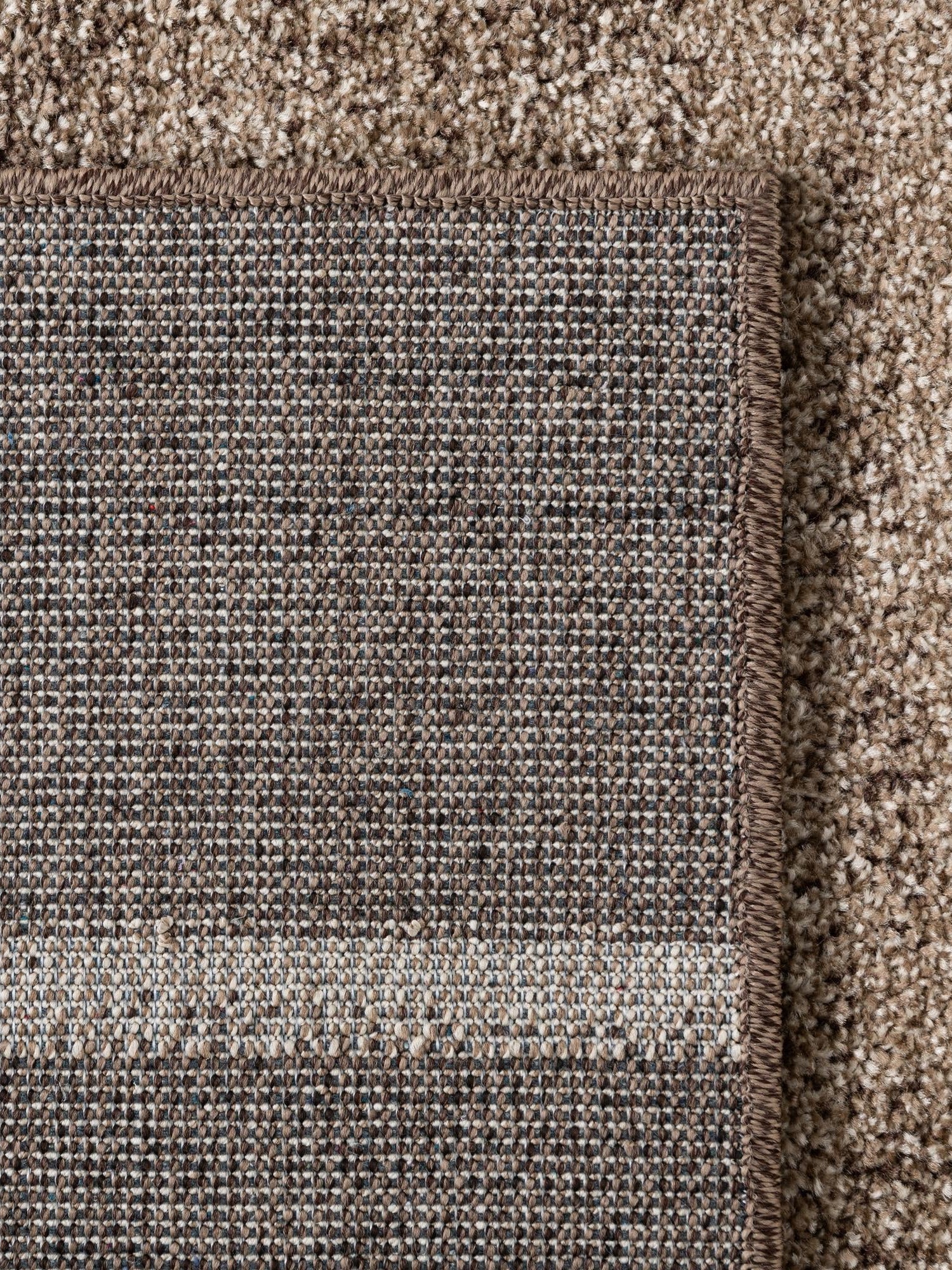 Dark Beige 5' 3 x 8' Del Mar Rectangle Area Rug 100% Polypropylene Easy Clean Stain Resistant Vivid Modern Carpet Mat for Home Decor Interior Designing for Sale at Rug Engine