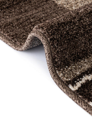 Dark Beige 4' 1 x 6' 1 Del Mar Rectangle Area Rug 100% Polypropylene Easy Clean Stain Resistant Vivid Modern Carpet Mat for Home Decor Interior Designing for Sale at Rug Engine