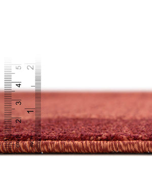 Terracotta 7' 10 x 7' 10 Del Mar Round Area Rug 100% Polypropylene Easy Clean Stain Resistant Vivid Modern Carpet Mat for Home Decor Interior Designing for Sale at Rug Engine