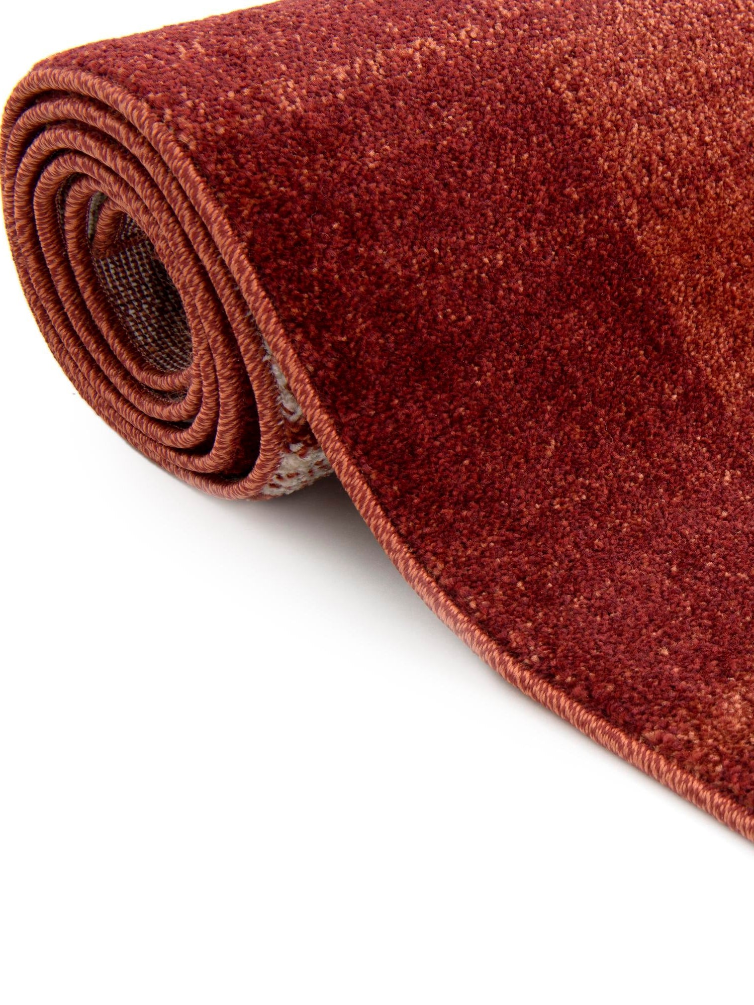 Terracotta 6' 1 x 6' 1 Del Mar Round Area Rug 100% Polypropylene Easy Clean Stain Resistant Vivid Modern Carpet Mat for Home Decor Interior Designing for Sale at Rug Engine