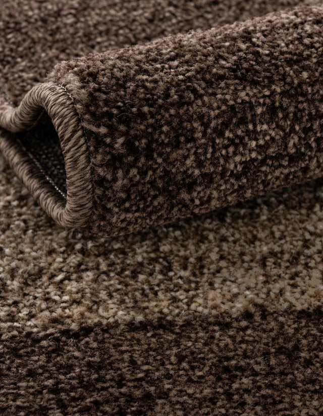 Dark Beige 2' 7 x 10' Del Mar Runner Area Rug 100% Polypropylene Easy Clean Stain Resistant Vivid Modern Carpet Mat for Home Decor Interior Designing for Sale at Rug Engine