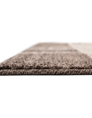Dark Beige 2' 7 x 10' Del Mar Runner Area Rug 100% Polypropylene Easy Clean Stain Resistant Vivid Modern Carpet Mat for Home Decor Interior Designing for Sale at Rug Engine