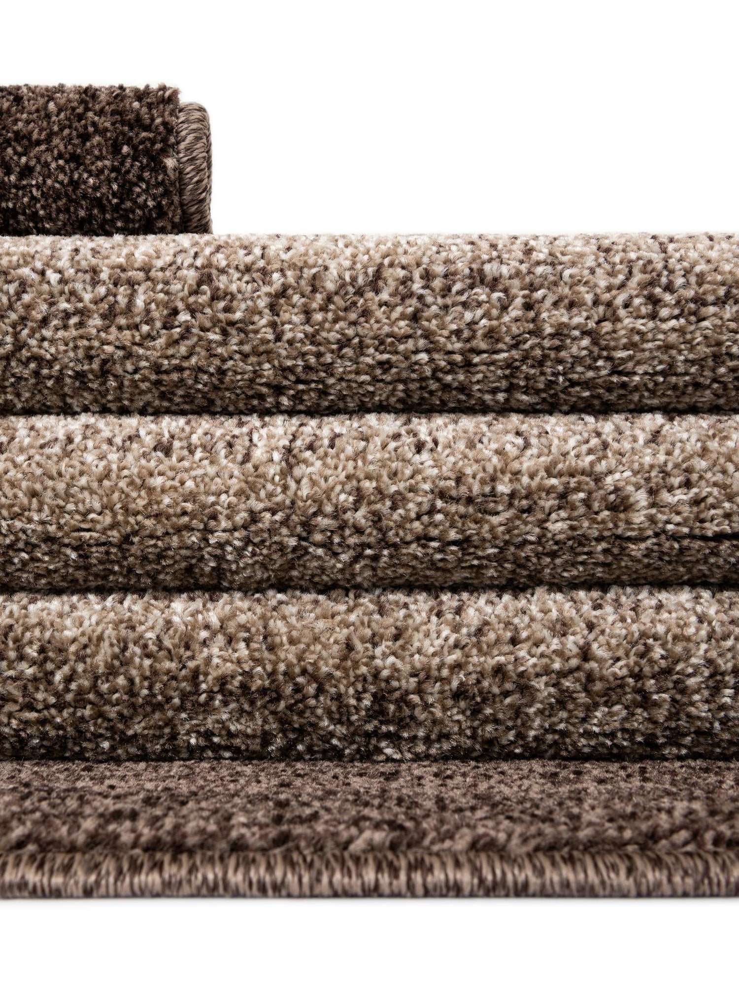Dark Beige 2' x 6' 1 Del Mar Runner Area Rug 100% Polypropylene Easy Clean Stain Resistant Vivid Modern Carpet Mat for Home Decor Interior Designing for Sale at Rug Engine