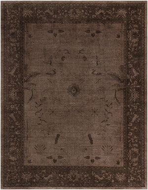 Brown 10' x 13' 1 La Jolla Rectangle Area Rug 100% Polypropylene Traditional Pattern Easy Clean Carpet for Living, Dining, Bedroom, Office for Sale at Rug Engine