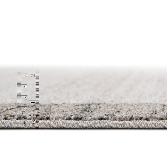 Light Gray 3' 1 x 5' 3 Del Mar Rectangle Area Rug 100% Polypropylene Easy Clean Stain Resistant Vivid Modern Carpet Mat for Home Decor Interior Designing for Sale at Rug Engine