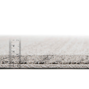 Light Gray 6' 1 x 9' Del Mar Rectangle Area Rug 100% Polypropylene Easy Clean Stain Resistant Vivid Modern Carpet Mat for Home Decor Interior Designing for Sale at Rug Engine