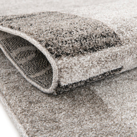 Light Gray 6' 1 x 9' Del Mar Rectangle Area Rug 100% Polypropylene Easy Clean Stain Resistant Vivid Modern Carpet Mat for Home Decor Interior Designing for Sale at Rug Engine