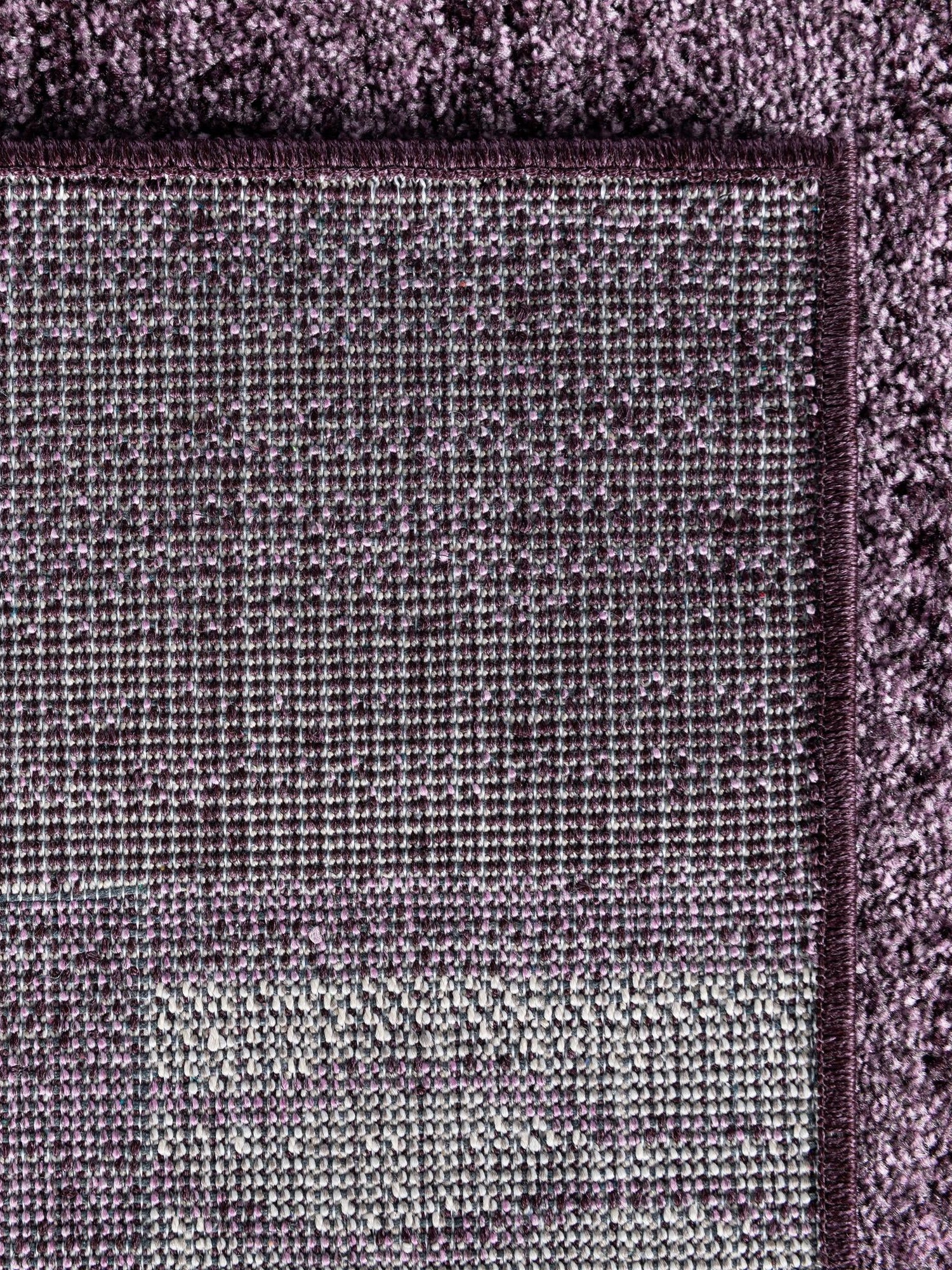 Violet 4' 1 x 6' 1 Del Mar Rectangle Area Rug 100% Polypropylene Easy Clean Stain Resistant Vivid Modern Carpet Mat for Home Decor Interior Designing for Sale at Rug Engine
