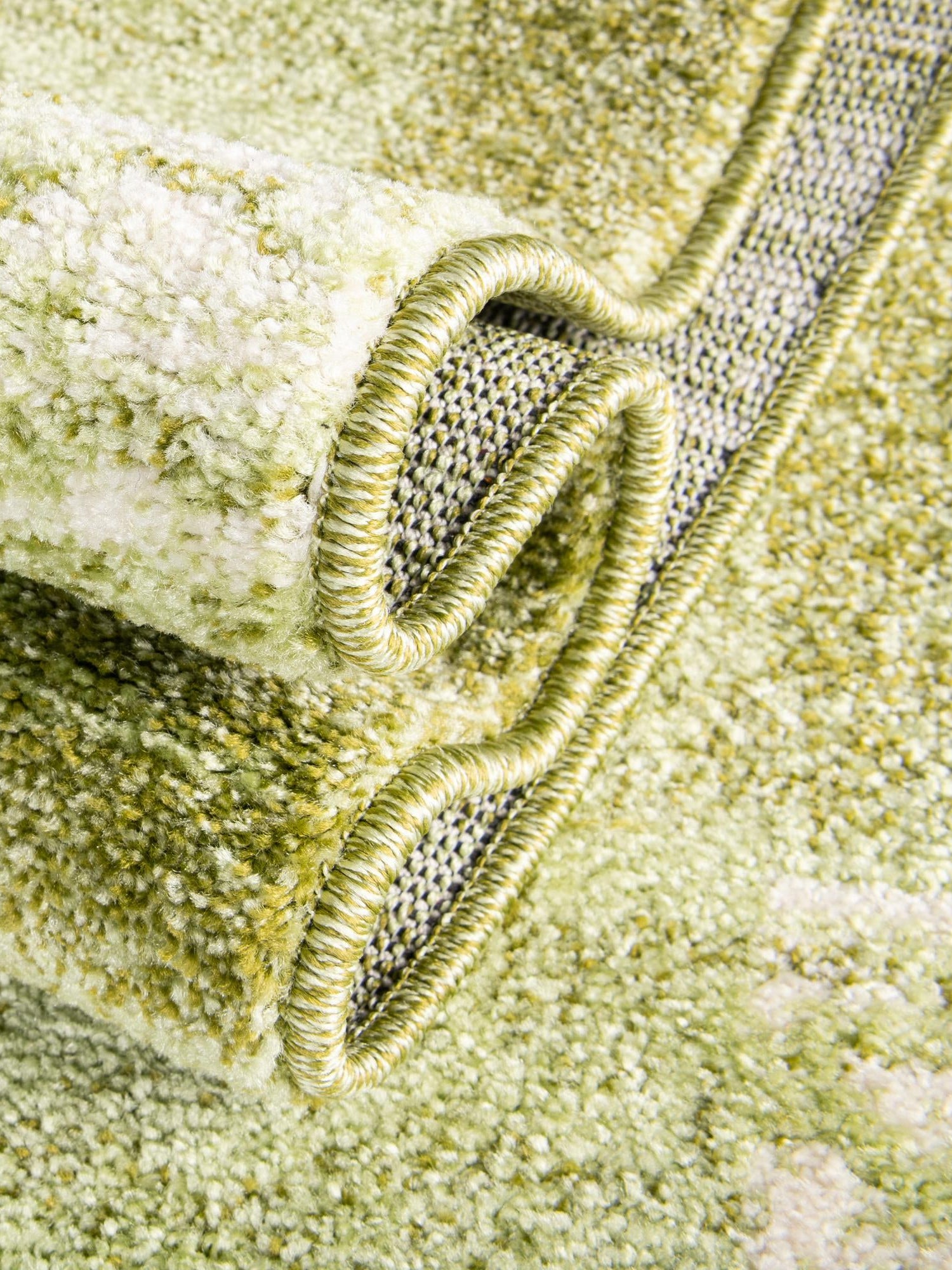 Light Green 2' x 6' 1 Del Mar Runner Area Rug 100% Polypropylene Easy Clean Stain Resistant Vivid Modern Carpet Mat for Home Decor Interior Designing for Sale at Rug Engine