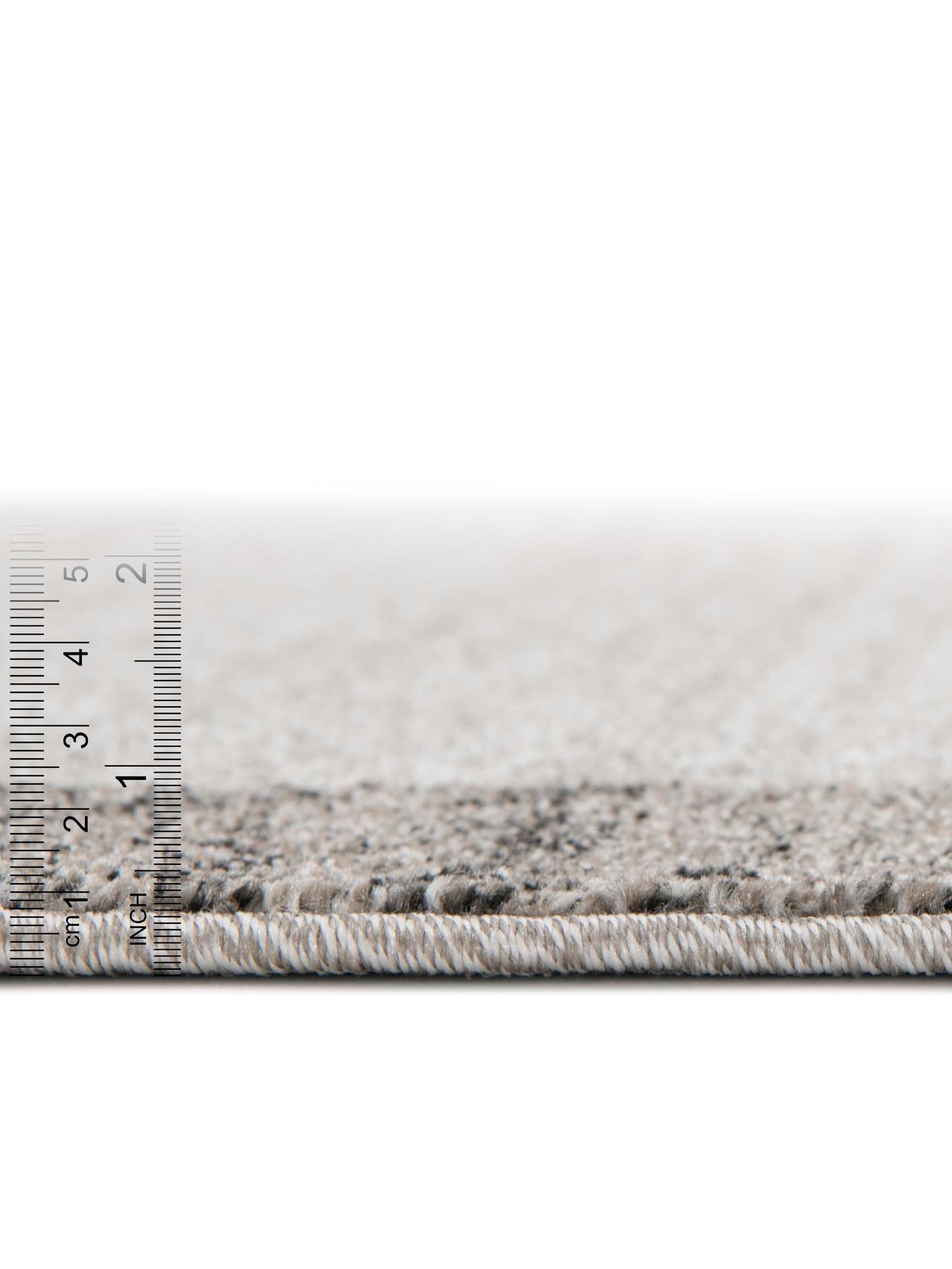 Light Gray 6' 1 x 6' 1 Del Mar Round Area Rug 100% Polypropylene Easy Clean Stain Resistant Vivid Modern Carpet Mat for Home Decor Interior Designing for Sale at Rug Engine