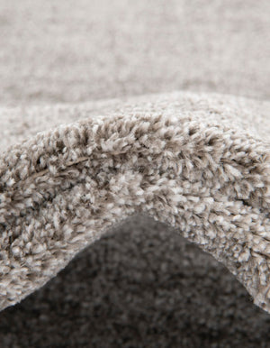 Light Gray 6' 1 x 6' 1 Del Mar Round Area Rug 100% Polypropylene Easy Clean Stain Resistant Vivid Modern Carpet Mat for Home Decor Interior Designing for Sale at Rug Engine