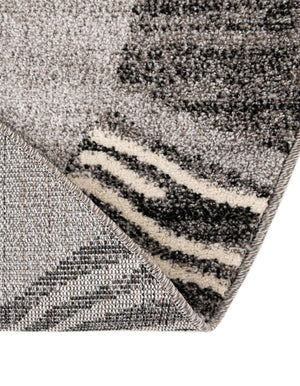 Light Gray 7' 10 x 7' 10 Del Mar Round Area Rug 100% Polypropylene Easy Clean Stain Resistant Vivid Modern Carpet Mat for Home Decor Interior Designing for Sale at Rug Engine
