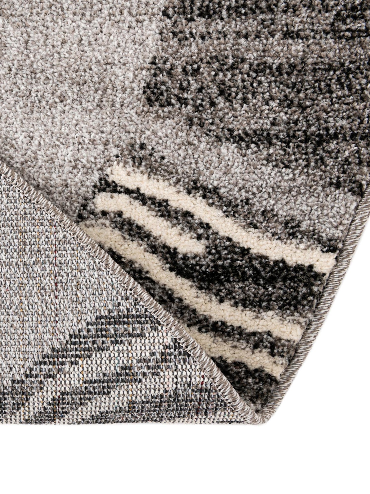 Light Gray 6' 1 x 6' 1 Del Mar Round Area Rug 100% Polypropylene Easy Clean Stain Resistant Vivid Modern Carpet Mat for Home Decor Interior Designing for Sale at Rug Engine