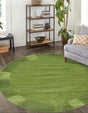 Light Green 7' 10 x 7' 10 Del Mar Round Area Rug 100% Polypropylene Easy Clean Stain Resistant Vivid Modern Carpet Mat for Home Decor Interior Designing for Sale at Rug Engine