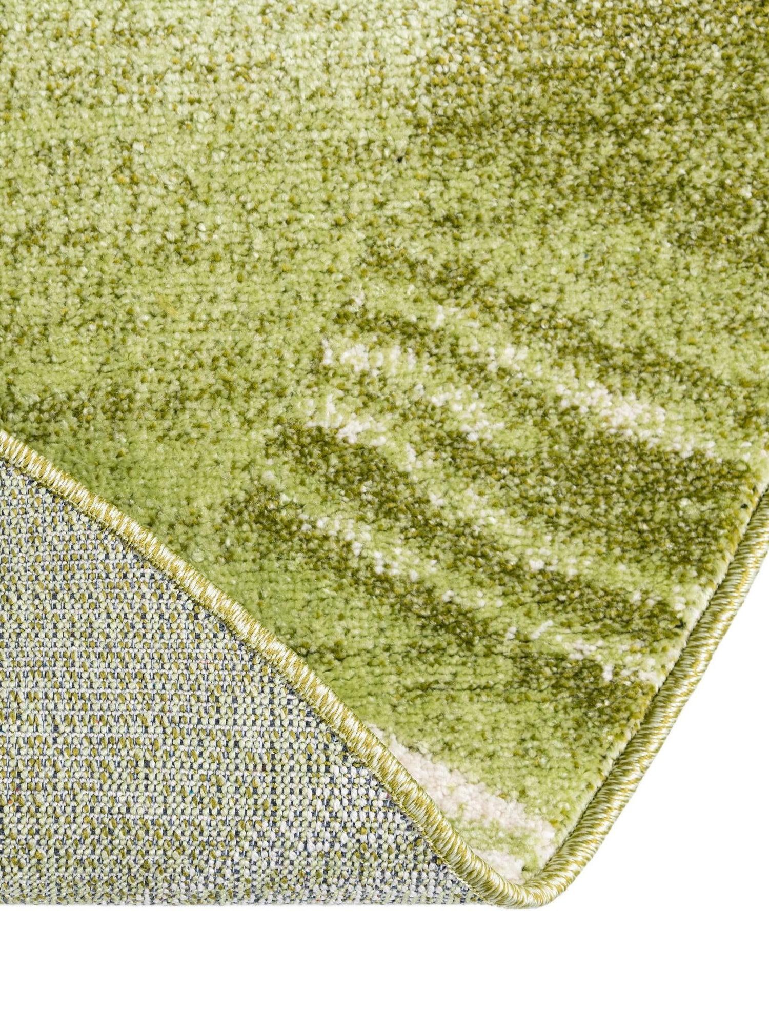 Light Green 6' 1 x 6' 1 Del Mar Round Area Rug 100% Polypropylene Easy Clean Stain Resistant Vivid Modern Carpet Mat for Home Decor Interior Designing for Sale at Rug Engine