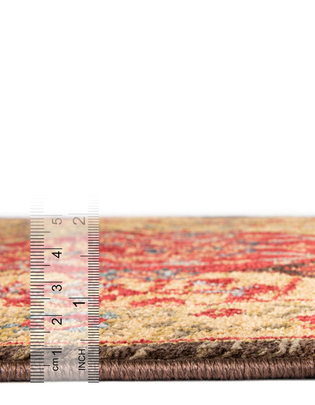 Multicolor 10' x 10' Edinburgh Square Area Rug 100% Polypropylene Easy Clean With Cotton Backing Traditional Classic Design Carpet for Living, Dining Room, Office for Sale at Rug Engine