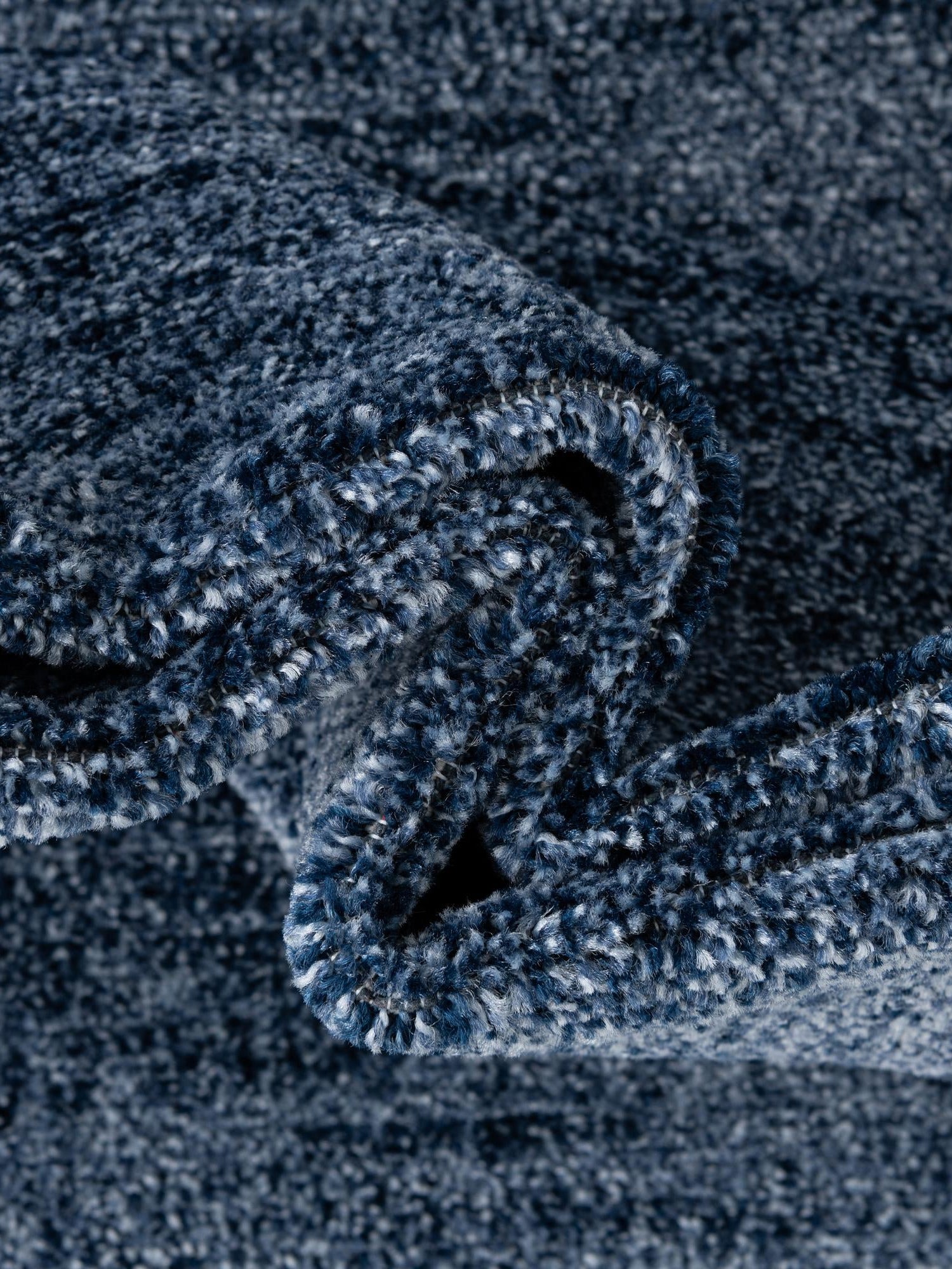 Light Blue 2' 7 x 10' Del Mar Runner Area Rug 100% Polypropylene Easy Clean Stain Resistant Vivid Modern Carpet Mat for Home Decor Interior Designing for Sale at Rug Engine