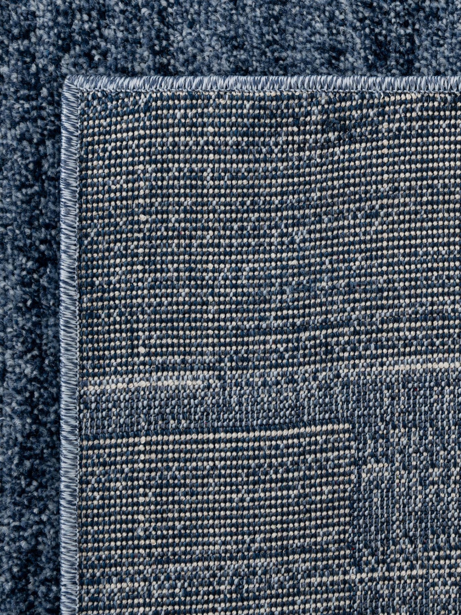 Light Blue 2' 7 x 10' Del Mar Runner Area Rug 100% Polypropylene Easy Clean Stain Resistant Vivid Modern Carpet Mat for Home Decor Interior Designing for Sale at Rug Engine