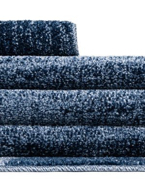 Light Blue 2' x 8' Del Mar Runner Area Rug 100% Polypropylene Easy Clean Stain Resistant Vivid Modern Carpet Mat for Home Decor Interior Designing for Sale at Rug Engine
