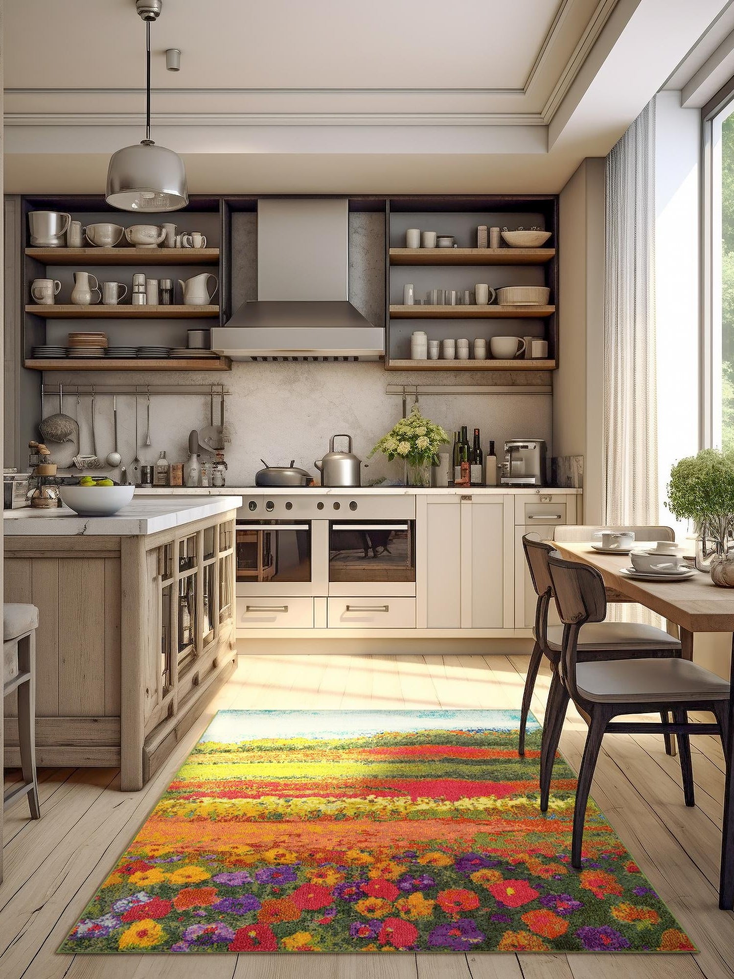 Multicolor 10' 6 x 16' 5 Estrella Rectangle Area Rug 100% Polypropylene Non-Shedding Stain Resistant Carpet Colorful Modern Abstract Design Easy Clean for Home Decor for Sale at Rug Engine