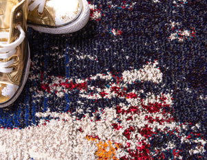 Orange 3' 3 x 5' 3 Estrella Rectangle Rug
