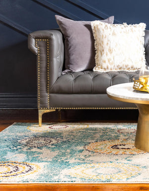 Beige 5' 1 x 8' Estrella Rectangle Rug