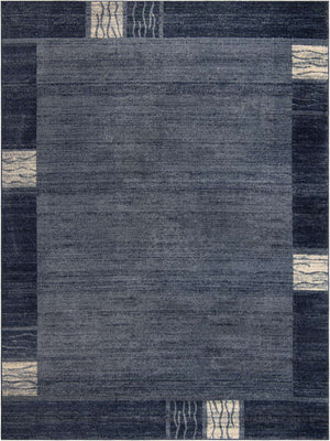 Light Blue 9' x 12' Del Mar Rectangle Area Rug 100% Polypropylene Easy Clean Stain Resistant Vivid Modern Carpet Mat for Home Decor Interior Designing for Sale at Rug Engine