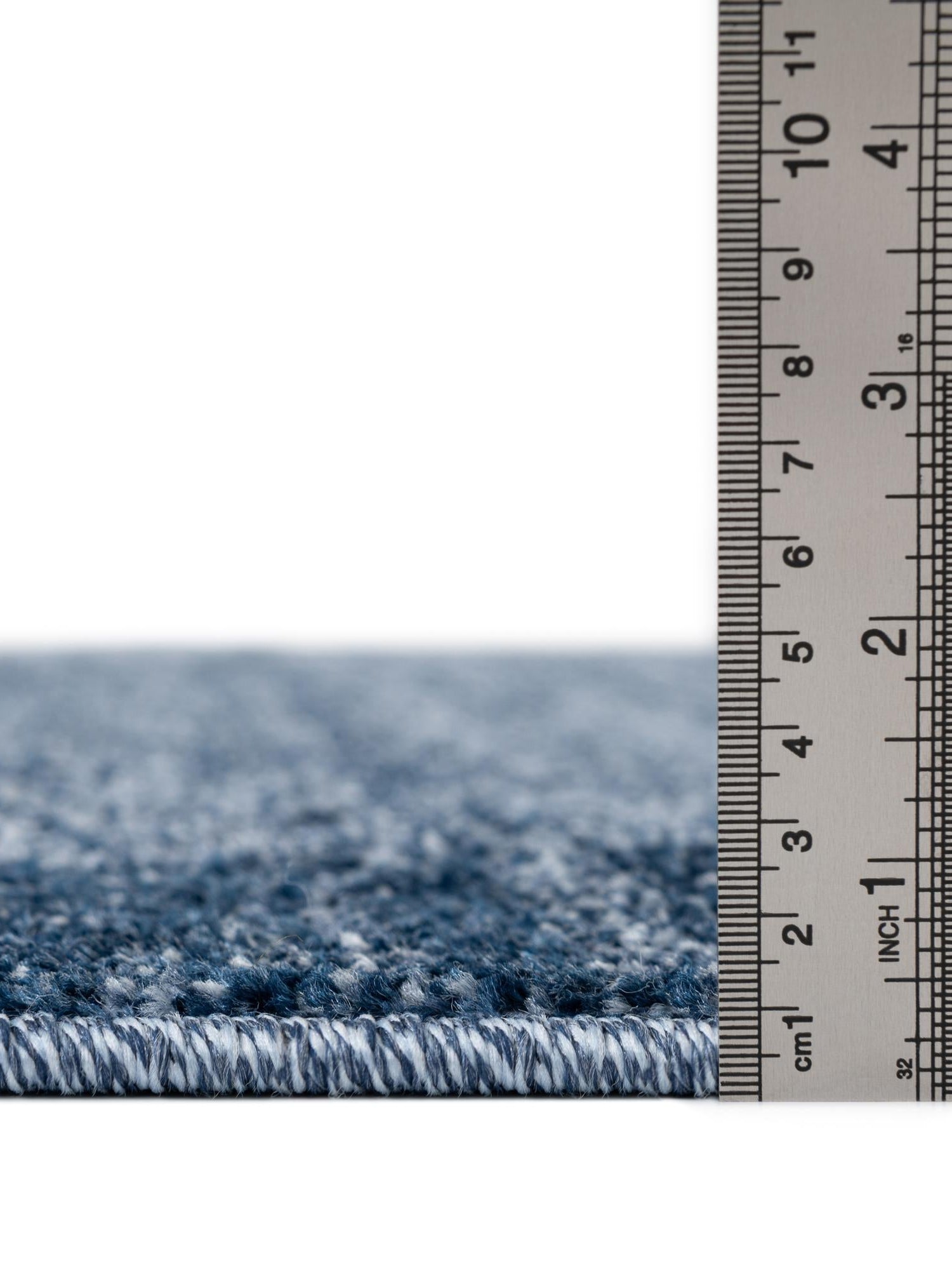 Light Blue 4' 1 x 4' 1 Del Mar Round Area Rug 100% Polypropylene Easy Clean Stain Resistant Vivid Modern Carpet Mat for Home Decor Interior Designing for Sale at Rug Engine