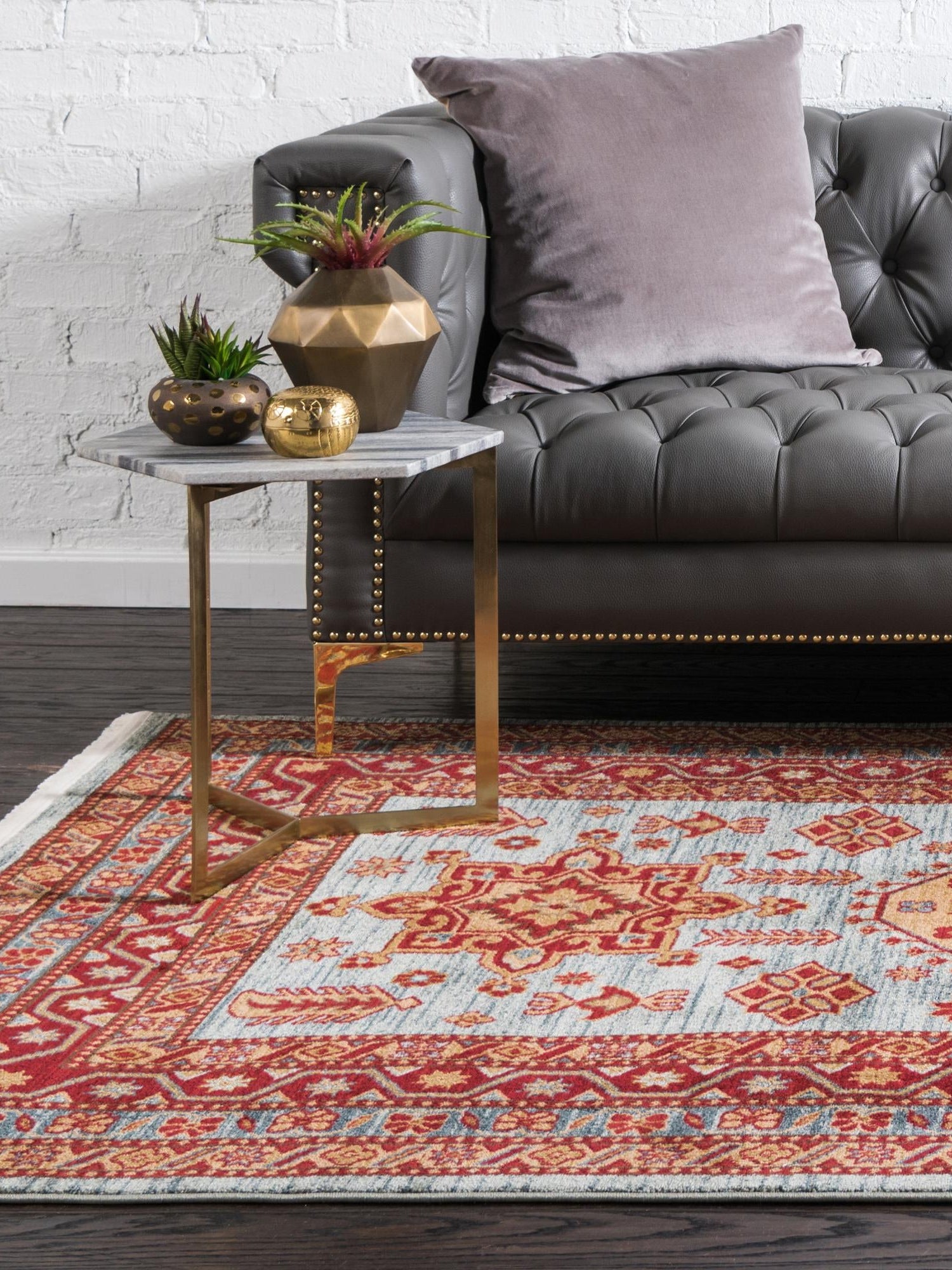 Light Blue 3' 1 x 5' 3 Sahand Rectangle Area Rug Affordable Easy Clean Traditional Design Durable Carpet for Home Interior Design Living Room Dining Office for Sale at Rug Engine