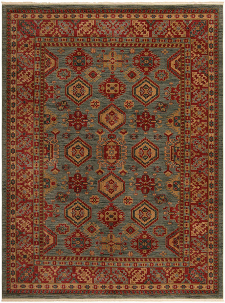Light Blue 10' x 13' 1 Sahand Rectangle Area Rug Affordable Easy Clean Traditional Design Durable Carpet for Home Interior Design Living Room Dining Office for Sale at Rug Engine