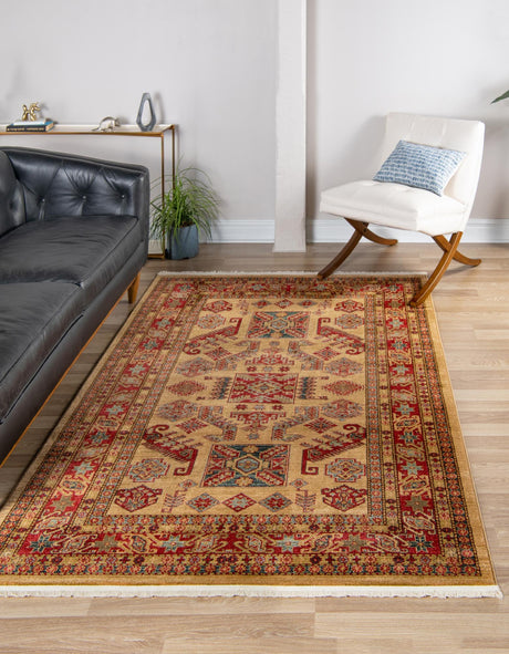 Beige 10' 6 x 16' 5 Sahand Rectangle Area Rug Affordable Easy Clean Traditional Design Durable Carpet for Home Interior Design Living Room Dining Office for Sale at Rug Engine