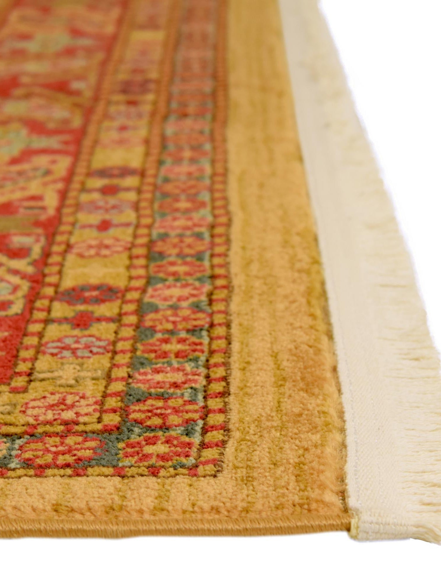 Beige 5' 1 x 8' Sahand Rectangle Area Rug Affordable Easy Clean Traditional Design Durable Carpet for Home Interior Design Living Room Dining Office for Sale at Rug Engine
