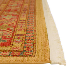 Beige 2' x 6' 2 Sahand Runner Area Rug Affordable Easy Clean Traditional Design Durable Carpet for Home Interior Design Living Room Dining Office for Sale at Rug Engine