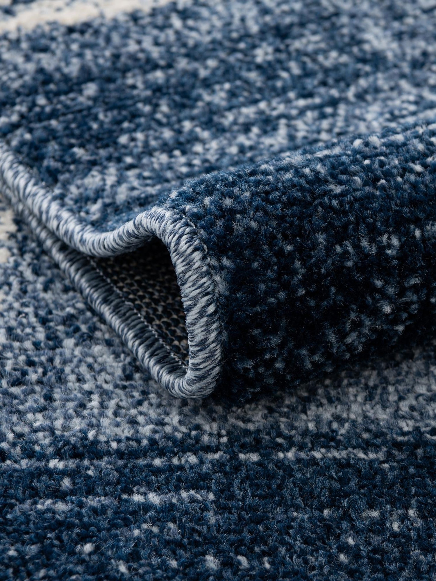 Light Blue 9' x 12' Del Mar Rectangle Area Rug 100% Polypropylene Easy Clean Stain Resistant Vivid Modern Carpet Mat for Home Decor Interior Designing for Sale at Rug Engine