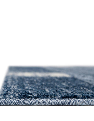 Light Blue 9' x 12' Del Mar Rectangle Area Rug 100% Polypropylene Easy Clean Stain Resistant Vivid Modern Carpet Mat for Home Decor Interior Designing for Sale at Rug Engine