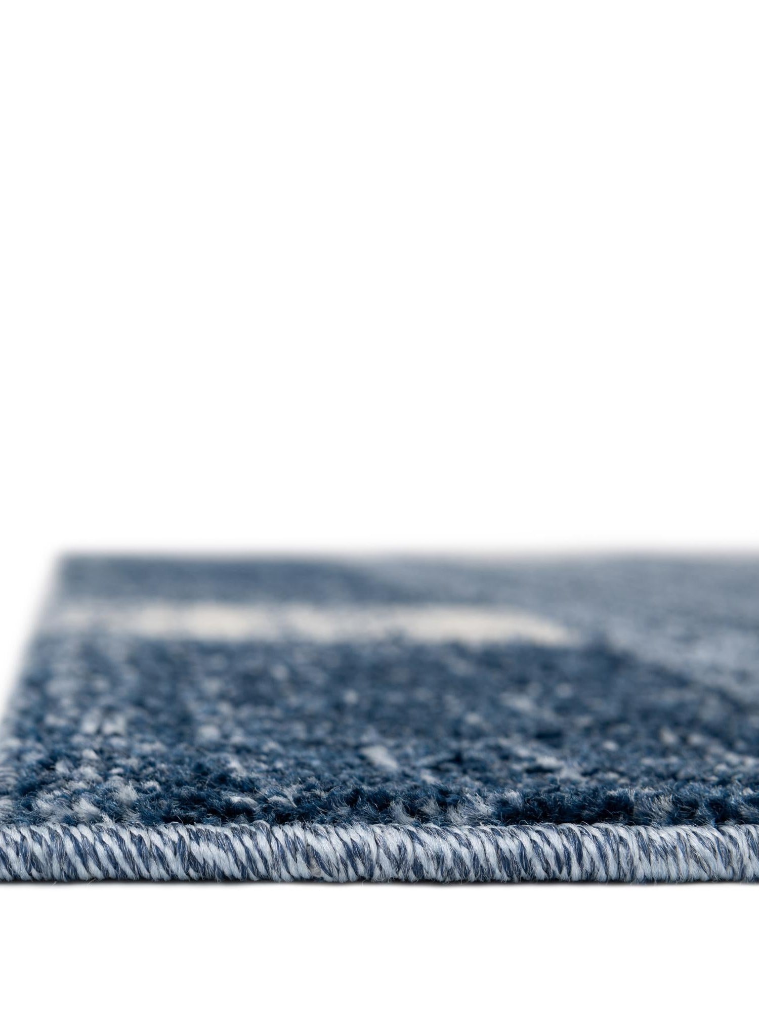 Light Blue 5' 3 x 8' Del Mar Rectangle Area Rug 100% Polypropylene Easy Clean Stain Resistant Vivid Modern Carpet Mat for Home Decor Interior Designing for Sale at Rug Engine