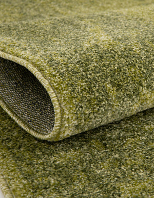 Green 12' 2 x 12' 2 La Jolla Round Area Rug 100% Polypropylene Traditional Pattern Easy Clean Carpet for Living, Dining, Bedroom, Office for Sale at Rug Engine