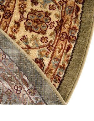 Light Green 10' x 10' Voyage Round Area Rug