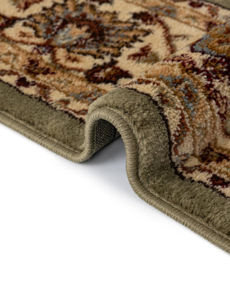 Light Green 13' 1 x 13' 1 Voyage Round Area Rug Persian Inspired Classic Traditional Design Durable Carpet Mat for Home Interior Design for Sale at Rug Engine