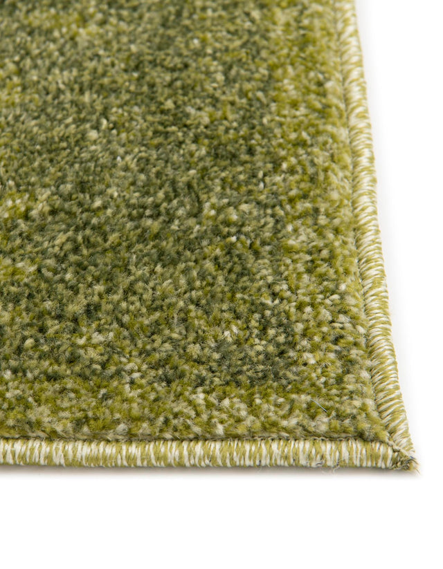 Green 10' x 10' La Jolla Square Area Rug 100% Polypropylene Traditional Pattern Easy Clean Carpet for Living, Dining, Bedroom, Office for Sale at Rug Engine