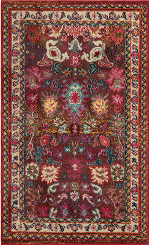 Multicolor 3' 3 x 5' 3 Medici Rectangle Area Rug 100% Polypropylene Traditional Vintage Classic Carpet for Home Interior Design Decor for Sale at Rug Engine