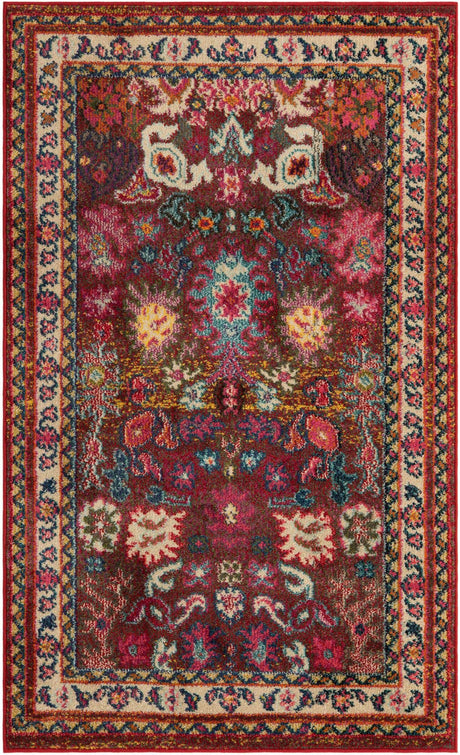 Multicolor 3' 3 x 5' 3 Medici Rectangle Area Rug 100% Polypropylene Traditional Vintage Classic Carpet for Home Interior Design Decor for Sale at Rug Engine