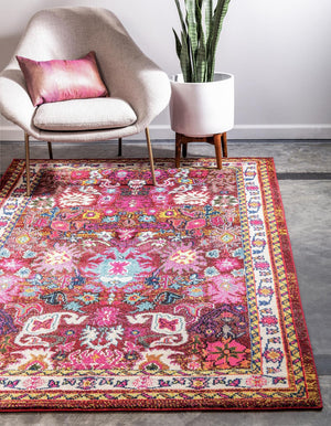 Multicolor 8' x 11' Medici Rectangle Rug