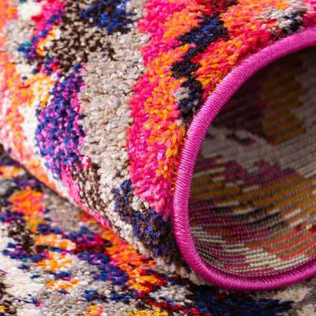 Multicolor 10' 6 x 16' 5 Estrella Rectangle Area Rug 100% Polypropylene Non-Shedding Stain Resistant Carpet Colorful Modern Abstract Design Easy Clean for Home Decor for Sale at Rug Engine